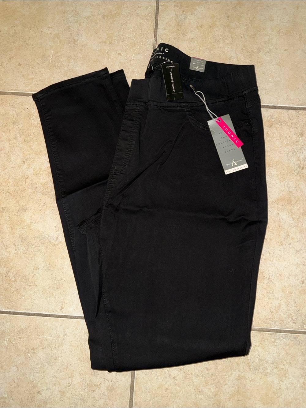 Ashley Stewart Black Jegging